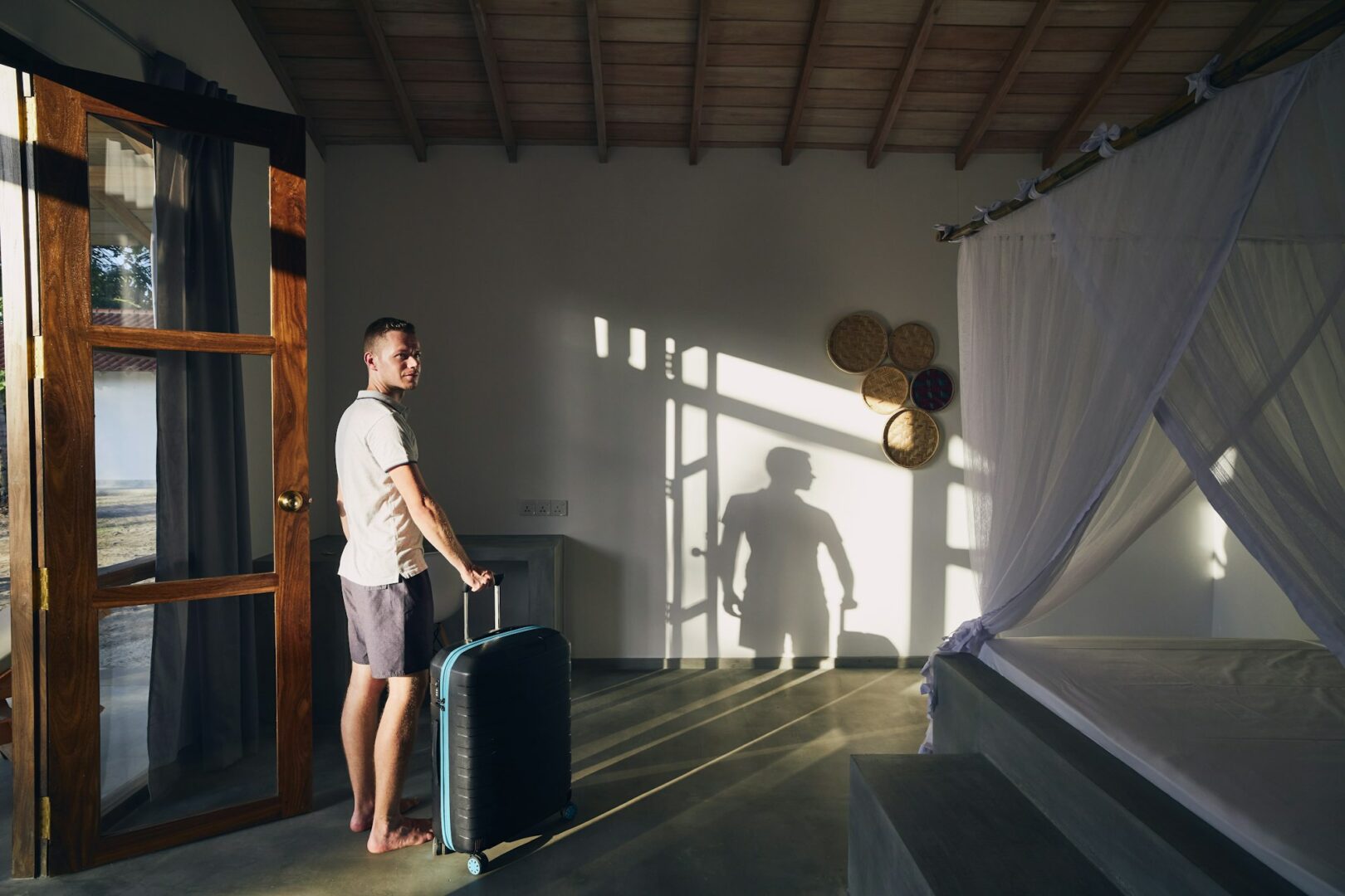 Luxury accommodation in tropical destination